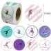 BignzwPlay 500 PCS Gymnastic Dance Themed Stickers,Gymnastic Dacing/Dance Movements Baby Shower First 21st Birthday Party Decorations Supplies Favors