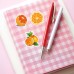 BignzwPlay 760+ PCS Little Orange Cutie Themed Stickers,Tangerine Theme/Clementine Fruit/Baby Shower/Orange Clementine Birthday Party Decorations Supplies Favors Stickers